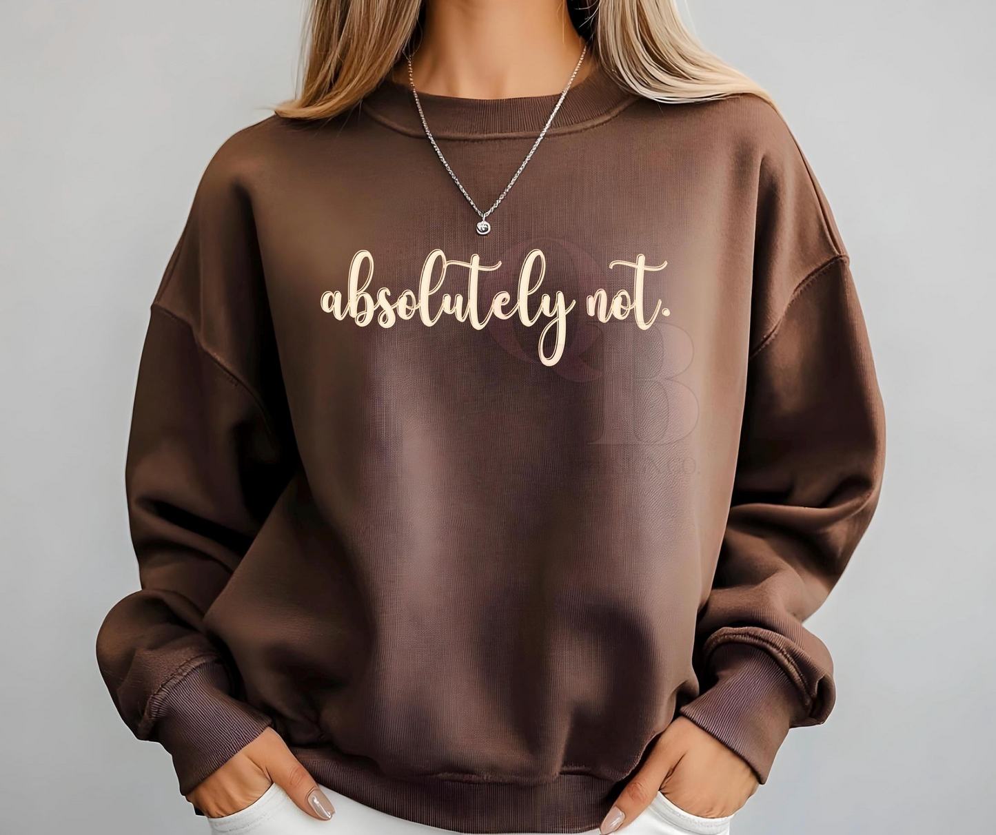 Absolutely Not PNG (Mockup Included)
